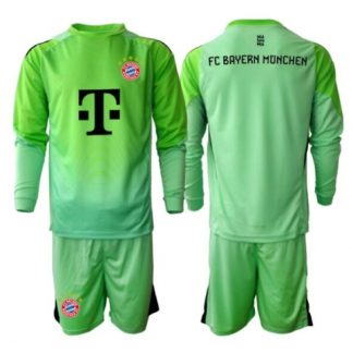 Köpa  Barn Bayern Munich Målvakt Hemmatröja 2025-26 Mini-Kit Långärmad (+ korta byxor)  på nätet 3