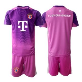 Köpa  Barn Bayern Munich Målvakt Hemmatröja 2025-26 Mini-Kit Långärmad (+ korta byxor)  på nätet