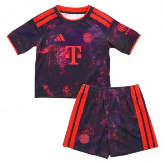 Köpa  Barn Bayern Munich Tredje Tröja 2026-27 Mini-Kit Fotbollsställ med Shorts  på nätet