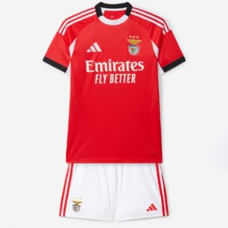 Köpa  Fotbollsset Barn billiga Benfica Bortatröja 2025-26 Fotbollströjor barn med eget namn  på nätet