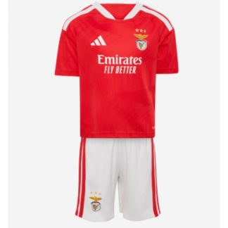 Köpa  Fotbollsset Barn billiga Benfica Hemmatröja 2025-26 Fotbollströjor barn med eget namn  på nätet