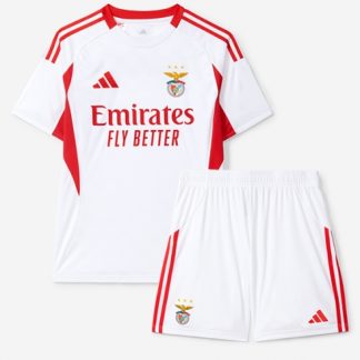 Köpa  Fotbollsset Barn billiga Benfica Bortatröja 2025-26 Fotbollströjor barn med eget namn  på nätet 2