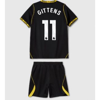 Köpa  Billiga Fotbollskläder barn  Chelsea Jamie Gittens #11 Bortatröja 2026-27 matchtröjor fotboll  på nätet 3