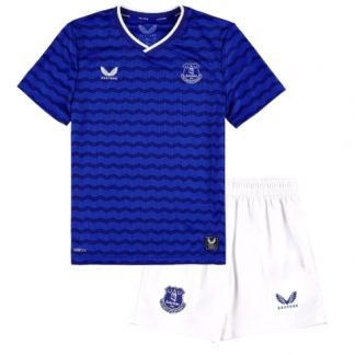 Köpa  Fotbollsset Barn billiga Everton Hemmatröja 2025-26 Mini-Kit Fotbollskläder  på nätet