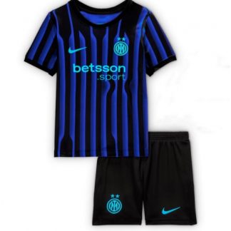 Köpa  Barn Inter Milan Alessandro Bastoni #95 Bortatröja 2026-27 komplett set med tröja och shorts  på nätet 2