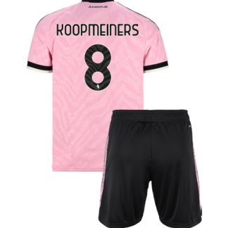 Köpa  Fotbollsset Barn billiga Juventus Teun Koopmeiners #8 Bortatröja 2026-27 Matchtröjor Fotboll  på nätet