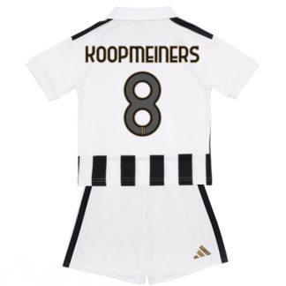 Köpa  Fotbollsset Barn billiga Juventus Teun Koopmeiners #8 Hemmatröja 2026-27 Matchtröjor Fotboll  på nätet