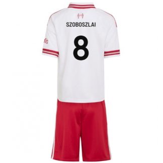 Köp Barn Liverpool Dominik Szoboszlai #8 Bortatröja 2026-27 Kortärmad + Korta byxor på kopafotbollsset.com Köpa Barn Liverpool Dominik Szoboszlai #8 Bortatröja 2026-27 Kortärmad + Korta byxor på nätet