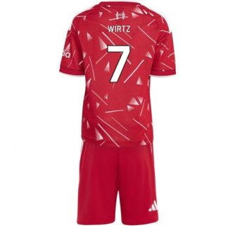 Köp Barn Liverpool Florian Wirtz #7 Hemmatröja 2026-27 Kortärmad + Korta byxor på kopafotbollsset.com Köpa Barn Liverpool Florian Wirtz #7 Hemmatröja 2026-27 Kortärmad + Korta byxor på nätet