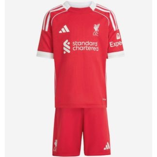 Köpa  Barn Liverpool Bortatröja 2025-26 Kortärmad + Korta byxor  på nätet