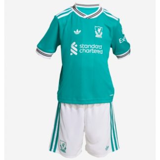 Köpa  Barn Liverpool Bortatröja 2025-26 Kortärmad + Korta byxor  på nätet 2
