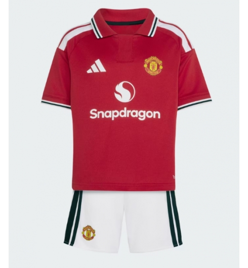 Köp Manchester United Hemmatröja 2026-27 Barn Fotbollströja Kit röd på kopafotbollsset.com Köpa Manchester United Hemmatröja 2026-27 Barn Fotbollströja Kit röd på nätet