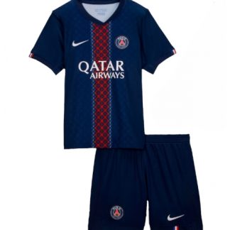Köpa  Fotbollströjor barn Paris Saint-Germain PSG Hemmatröja 2025-26 Mini-Kit Fotbollskläder  på nätet