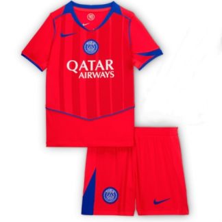 Köpa  Fotbollströjor barn Paris Saint-Germain PSG Bortatröja 2025-26 Mini-Kit Fotbollskläder  på nätet 2