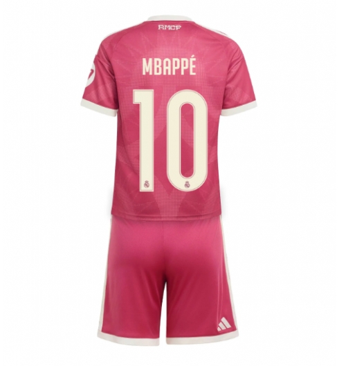Köp Fotbollsset Barn billiga Real Madrid Kylian Mbappe #10 Tredje Tröja 2026-27 Mini-Kit rosa på kopafotbollsset.com Köpa Fotbollsset Barn billiga Real Madrid Kylian Mbappe #10 Tredje Tröja 2026-27 Mini-Kit rosa på nätet