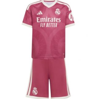 Köpa  Fotbollsset Barn billiga Real Madrid Tredje Tröja 2026-27 Mini-Kit fotbollströja set  på nätet