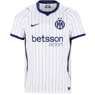 Köp Billiga Fotbollströjor Inter Milan Bortatröja 2026-27 vit Fotbollströja Kortärmad på kopafotbollsset.com Köpa Billiga Fotbollströjor Inter Milan Bortatröja 2026-27 vit Fotbollströja Kortärmad på nätet
