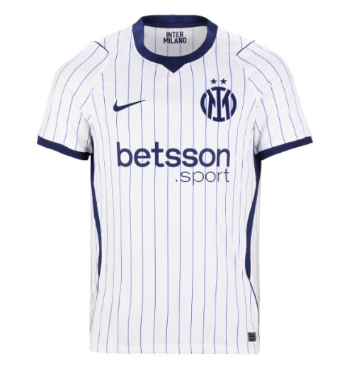 Köp Billiga Fotbollströjor Inter Milan Bortatröja 2026-27 vit Fotbollströja Kortärmad på kopafotbollsset.com Köpa Billiga Fotbollströjor Inter Milan Bortatröja 2026-27 vit Fotbollströja Kortärmad på nätet