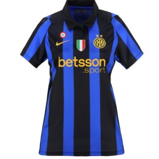 Köp Dam fotbollströja Inter Milan 2026-27 Hemmatröja svart och blå Kortärmad på kopafotbollsset.com Köpa Dam fotbollströja Inter Milan 2026-27 Hemmatröja svart och blå Kortärmad på nätet