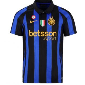 Köp Fotbollströja Herr Inter Milan Hemmatröja 2026-27 blå svart Kortärmad på kopafotbollsset.com Köpa Fotbollströja Herr Inter Milan Hemmatröja 2026-27 blå svart Kortärmad på nätet