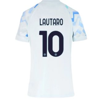Köp Inter Milan Lautaro Martinez #10 Bortatröja 2025-26 Dam fotbollströja för kvinnor på kopafotbollsset.com Köpa Inter Milan Lautaro Martinez #10 Bortatröja 2025-26 Dam fotbollströja för kvinnor på nätet