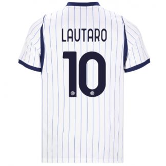 Köp Inter Milan Lautaro Martinez #10 Bortatröja 2026-27 Fotbollströja Kortärmad på kopafotbollsset.com Köpa Inter Milan Lautaro Martinez #10 Bortatröja 2026-27 Fotbollströja Kortärmad på nätet