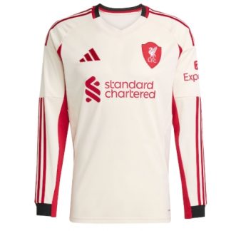 Köpa  Liverpool Bortatröja 2025-26 Långärmad  på nätet