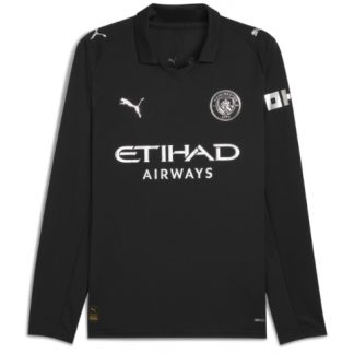 Köpa  Manchester City Bortatröja 2025-26 Långärmad  på nätet