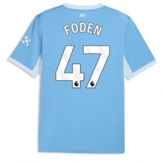 Köpa  Manchester City Phil Foden #47 Hemmatröja 2026-27 Herr Fotbollströja Kortärmad  på nätet
