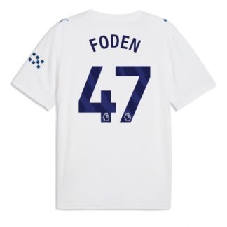 Köpa  Manchester City Phil Foden #47 Tredje Tröja 2026-27 Herr Fotbollströja Kortärmad  på nätet