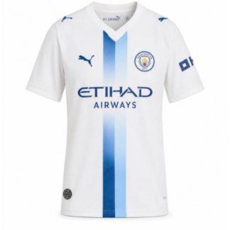 Köpa  Manchester City Tredje Tröja 2026-27 vit fotbollströja för kvinnor  på nätet