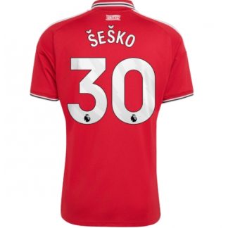 Köp Manchester United Benjamin Sesko #30 Hemmatröja 2026-27 Fotbollströja Kortärmad på kopafotbollsset.com Köpa Manchester United Benjamin Sesko #30 Hemmatröja 2026-27 Fotbollströja Kortärmad på nätet
