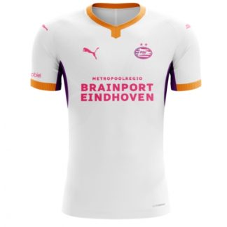 Köpa  Herr PSV Eindhoven Bortatröja 2026-27 vit Fotbollströja Kortärmad  på nätet