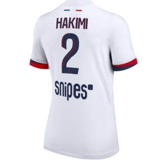 Köpa  Paris Saint-Germain PSG Achraf Hakimi #2 Bortatröja 2025-26 Dam fotbollströja för kvinnor  på nätet