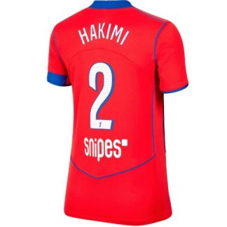 Köpa  Paris Saint-Germain PSG Achraf Hakimi #2 Tredje Tröja 2025-26 Dam fotbollströja för kvinnor  på nätet