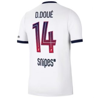 Köpa  Paris Saint-Germain PSG Desire Doue #14 Bortatröja 2026-27 Fotbollströja Kortärmad  på nätet