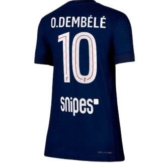 Köpa  Paris Saint-Germain PSG Ousmane Dembele #10 Hemmatröja 2025-26 Dam fotbollströja för kvinnor  på nätet