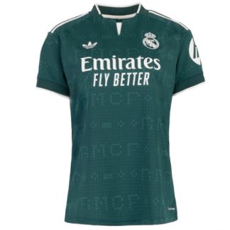 Köp Fotbollströja Dam Real Madrid Bortatröja 2026-27 grön Kortärmad på kopafotbollsset.com Köpa Fotbollströja Dam Real Madrid Bortatröja 2026-27 grön Kortärmad på nätet