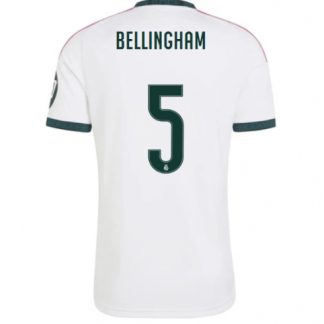 Köp Real Madrid Jude Bellingham #5 Hemmatröja 2026-27 Fotbollströja Fotbollskläder på kopafotbollsset.com Köpa Real Madrid Jude Bellingham #5 Hemmatröja 2026-27 Fotbollströja Fotbollskläder på nätet