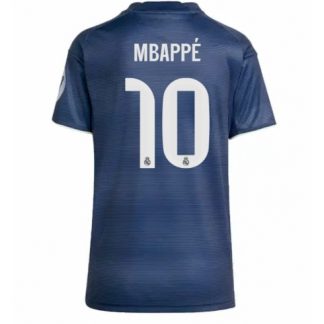 Köp Real Madrid Kylian Mbappe #10 Bortatröja 2025-26 Fotbollskläder Dam på kopafotbollsset.com Köpa Real Madrid Kylian Mbappe #10 Bortatröja 2025-26 Fotbollskläder Dam på nätet