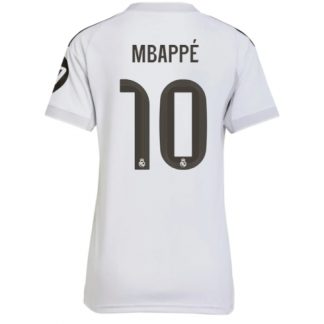 Köp Real Madrid Kylian Mbappe #10 Hemmatröja 2025-26 Fotbollskläder Dam på kopafotbollsset.com Köpa Real Madrid Kylian Mbappe #10 Hemmatröja 2025-26 Fotbollskläder Dam på nätet