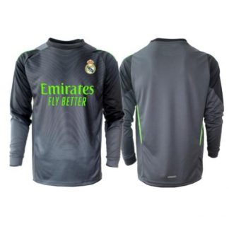 Köp Real Madrid Målvakt Tredje Tröja 2025-26 Långärmad på kopafotbollsset.com Köpa Real Madrid Målvakt Tredje Tröja 2025-26 Långärmad på nätet