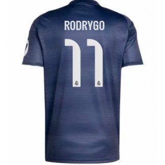 Köp Real Madrid Rodrygo Goes #11 Bortatröja 2025-26 Fotbollskläder på kopafotbollsset.com Köpa Real Madrid Rodrygo Goes #11 Bortatröja 2025-26 Fotbollskläder på nätet