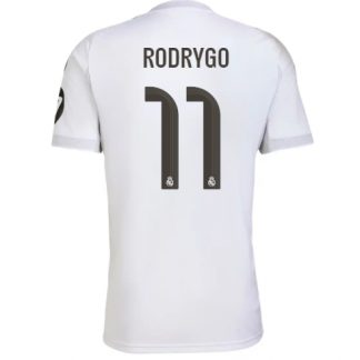 Köp Real Madrid Rodrygo Goes #11 Hemmatröja 2025-26 Fotbollskläder på kopafotbollsset.com Köpa Real Madrid Rodrygo Goes #11 Hemmatröja 2025-26 Fotbollskläder på nätet