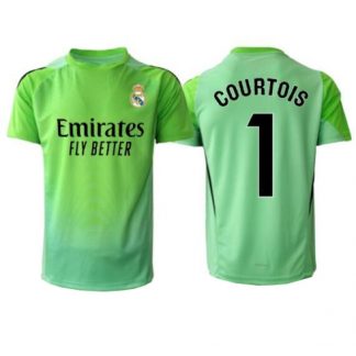 Köp Real Madrid Thibaut Courtois #1 Målvakt Bortatröja 2025-26 Fotbollskläder på kopafotbollsset.com Köpa Real Madrid Thibaut Courtois #1 Målvakt Bortatröja 2025-26 Fotbollskläder på nätet