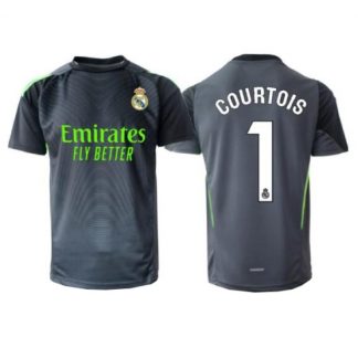 Köp Real Madrid Thibaut Courtois #1 Målvakt Tredje Tröja 2025-26 Fotbollskläder på kopafotbollsset.com Köpa Real Madrid Thibaut Courtois #1 Målvakt Tredje Tröja 2025-26 Fotbollskläder på nätet