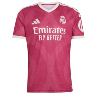 Köp Real Madrid Tredje Tröja 2026-27 rosa Fotbollströja med eget tryck på kopafotbollsset.com Köpa Real Madrid Tredje Tröja 2026-27 rosa Fotbollströja med eget tryck på nätet