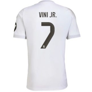 Köp Real Madrid Vinicius Junior #7 Hemmatröja 2025-26 Fotbollskläder på kopafotbollsset.com Köpa Real Madrid Vinicius Junior #7 Hemmatröja 2025-26 Fotbollskläder på nätet