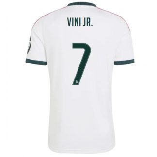 Köp Real Madrid Vinicius Junior #7 Hemmatröja 2026-27 Fotbollströja Fotbollskläder på kopafotbollsset.com Köpa Real Madrid Vinicius Junior #7 Hemmatröja 2026-27 Fotbollströja Fotbollskläder på nätet