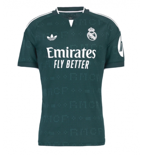 Köp Fotbollströja Herr Real Madrid Bortatröja 2026-27 grön Kortärmad på kopafotbollsset.com Köpa Fotbollströja Herr Real Madrid Bortatröja 2026-27 grön Kortärmad på nätet
